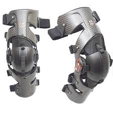 Asterisk Carbon Cell Knee Brace Pair Color Carbon Size L