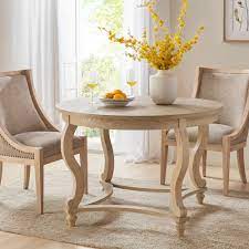 The goal is to create visual interest so it feels like it is its own separate space within a home. Martha Stewart Elmcrest Natural Dining Table Overstock 31457155