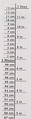 amazon com best growth chart decal 0 to 7 feet diy peel and