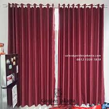 Harga gorden smoke ring pintu atau gorden jendela tinggi model minimalis. Gorden Rumah Murah Cek Bahan Bangunan