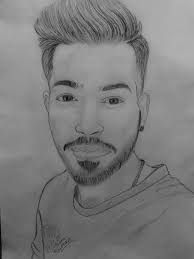 Hardik Pandya Pencil Sketch Pencil Sketch Pencil Sketch Drawing Drawings