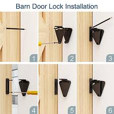 Let us help you design your door system check out our barn door hardware, black flat track for hanging doors from the wall we offer hardware for doors from 50 pounds up to 4400 pounds. Winsoon Barn Door Lock Hardware Stainless Steel Sliding Privacy Latch For Closet Shed Pocket Doors Wood Gates Brushed Nickel Commercial Door Products Commercial Door Hardware C2cute Com