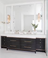If space permits, two sink areas provide great convenience in shared bathrooms. Interior Hardware Trends For Your Bathroom Drawer Handles Furniturehardware Hardwarejewelry Bathroom Vanity Designs Custom Bathroom Vanity Custom Bathroom