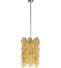 Cyan Design 05033 Boho 4 Light 13 Inch Chrome Pendant Ceiling Light Small