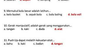 Materi pjok kelas 3 semester 1. Materi Penjaskes Kelas 3 Sd Semester 2