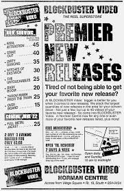 Blockbuster Video Blockbuster Video Old Ads Movie Rental