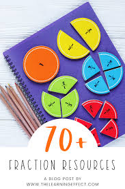 70 Fraction Resources The Learning Effect In 2020 Fractions Resources Teaching Fractions Elementary Math Games
