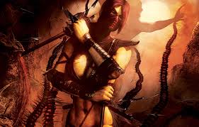 Mortal kombat versi lama apk offline. Wallpaper Art Mortal Kombat Mortal Kombat 9 Komplete Edition Scarlet Images For Desktop Section Igry Download