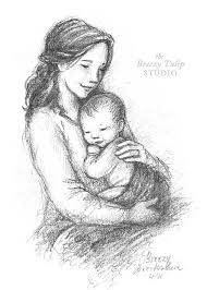 A Mother S Love Art Print Mothers Day Drawings Love Art Art