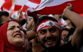 Women stand defiantly at the vanguard of Lebanon's protest movement