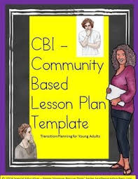 Special Education Cbi Community Based Instruction Blank Lesson Plan Template Lesson Plan Templates Life Skills Curriculum Blank Lesson Plan Template