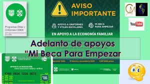 Check spelling or type a new query. Adelanto De Apoyos Mi Beca Para Empezar Cdmx 1 Abril 2020 Youtube