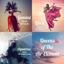 Queens Of The Air Element Zodiac Signs Gemini Zodiac Elements Zodiac Sign Libra
