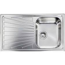 Lavello Cometa 86x50 1 Vasca Destra Gocciolatoio Acciaio Inox