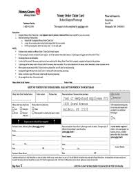 If you still have your money order receipt, you will fill out the money order tracing/refund request on the back of it. Fillable Online Money Order Claim Town Of Hempstead Fcu Fax Email Print Pdffiller