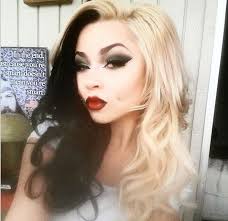 Split Dye Hair Black And Blonde How To Rock Split Dyed Hair Half And Half Hair Split Dyed Hair Half Dyed Hair