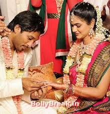 Allu Arjun And Sneha Reddy Tollywood Marriage Pics South Indian Marriage Pics Of Actresses Ac Sneha Reddy Indian Wedding Couple Photography Indian Marriage