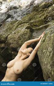 Nude female outdoors stock photo. Image of length, years - 2284434