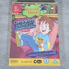 Horrid Henry family DVDs- now with adult content