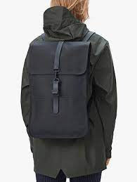 In your rains backpack, you can for example fit your laptop, documents and other necessities. Rains Water Resistant Backpack
