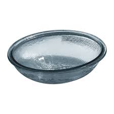 glass undermount bathroom sink tran