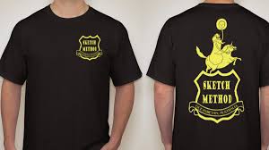 This printing process is very easy process, we do not need more skill person to print photo on t shirt. Sketch Method Razy Lacism Tee Home Brew Records