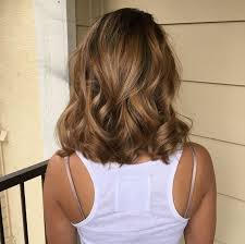 Caramel Balayage Medium Length Hair Medium Hair Color Blowout Hair Medium Balayage Hair