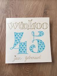 Diy Kaart Voor Schoonouders 45 Jaar Getrouwd Kaarten Diy Kaarten Kaarten Diy