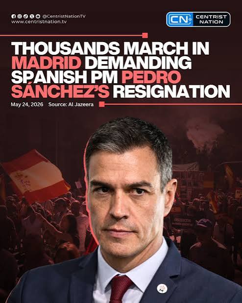 Protesters demanded the Spanish Prime Minister's resignation as demonstrations erupted across the country