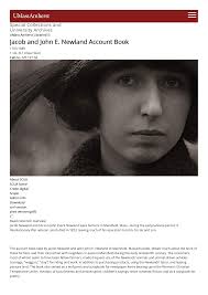 Jacob and John E. Newland Account Book Finding Aid : Special Collections  and University Archives, UMass Amherst Libraries