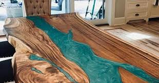 What Is A River Table And How To Make Amazing River Table With Stylish Epoxy River Table Designs For Your Interior What Advant Table Design Table Resin Table