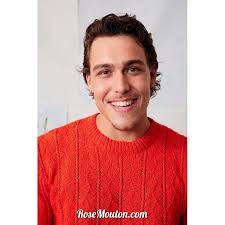 Modèle pullover homme 26 catalogue FAM 284 Lang Yarns