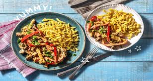 Cremiges Schweinegeschnetzeltes Rezept Hellofresh Rezept Schweinegeschnetzeltes Schweinegeschnetzeltes Rezept Geschnetzeltes