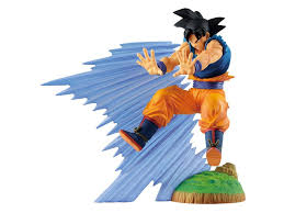 Show accurate bandai's dramatic showcase lines showcase several figures that when placed together, recreate iconic scenes from the manga or tv show; Dragon Ball Z History Box Vol 1 Goku Figure
