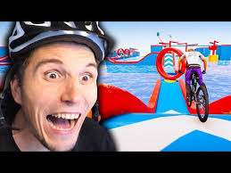 Ninja Warrior Beim Fahrrad Simulator Youtube