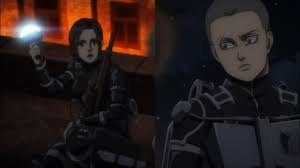Introduction Of Sasha And Connie In Aot Season 4 Attack On Titan Season 4 Episode 6 Youtube