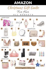 Amazon Gift Ideas For Her For All Budgets Living In Heels Blog Amazon Christmas Gifts Christmas Gifts For Girls Christmas Gift Guide