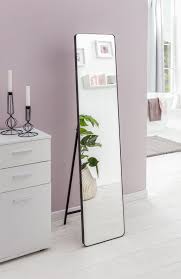Wohnling Standspiegel Schwarz Wl5 793 Aus Glas Und Farbig Lackiertem Metall Mirror Standspiegel Ankleidespiegel Ankleide