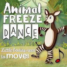 Animal Freeze Dance Brain Break And Movement Exploration Freeze Dance Dance Activities For Kids Movement Activities