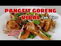 Pangsit Goreng Viral Le Gino Youtube Food Food And Drink Viral