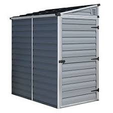 Abri De Jardin En Resine 2m Skylight Adossable Abri De Stockage Abri De Jardin Hangar De Stockage