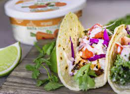 I have yet to make fish tacos myself but this osunds like a very tasty rendition. Tasty Fish Tacos Recipe Prayani Raita Indian Yogurt Dips