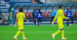 ملخص مباراة الأهلي والنصر في الجولة 20 من دوري كأس الأمير محمد بن سلمان للمحترفين تابع جميع مباريات الدوري السعودي للمحترفين. Ø§Ù„Ù‡Ù„Ø§Ù„ ÙŠØªÙÙˆÙ‚ Ø¹Ù„Ù‰ Ø§Ù„Ù†ØµØ± 2 0 Ø¨Ø§Ù„Ø´ÙˆØ· Ø§Ù„Ø£ÙˆÙ„ Ù„Ù†Ù‡Ø§Ø¦Ù‰ ÙƒØ£Ø³ Ø®Ø§Ø¯Ù… Ø§Ù„Ø­Ø±Ù…ÙŠÙ† ÙÙŠØ¯ÙŠÙˆ Ø§Ù„ÙŠÙˆÙ… Ø§Ù„Ø³Ø§Ø¨Ø¹