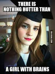 After Knowing That She Has A Bachelor S Degree In English Literature And Is Working With The Un Women Campaign Heforshe 9gag