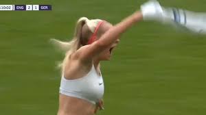 English soccer player goes Brandi Chastain with topless celebration