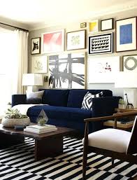 Esofastore 2pcs sectional sofa set living room furniture navy velvet fabric chaise sofa cushion couch. Dark Blue Sofa Navy Couch Black And White Carpet Tiles Wall Of Art Abstract Sofas For Sale Living Room Blue Couch Living Brown Living Room Eclectic Living Room