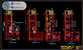 مجموعة مخططات مطاعم اوتوكاد Dwg