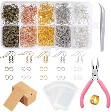 Time to share a wonderful website that takes the mystery out of designing earring cards. Buy Pp Opount 1328 Pieces Earring Making Supplies Kit With Earring Hooks Jump Rings Earring Cards Holder Pliers Jump Ring Opener For Earrings Making Repairing Online In Vietnam B07yc98vnl