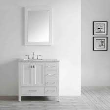 eviva  aberdeen 36 inch color white