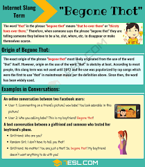 Begone Thot Meaning How To Use The Trending Slang Term Begone Thot 7esl Slang Phrases Learn English Vocabulary Words